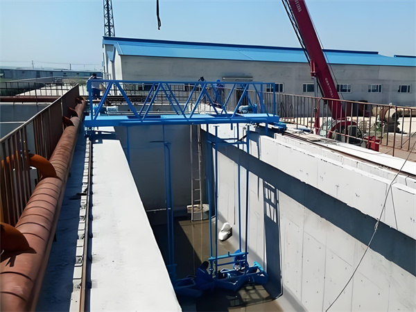 高效沉淀池刮泥机安装对土建要求